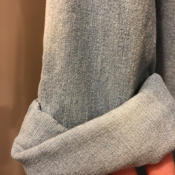 Chambray snap button shirt - Picture 5 of 7